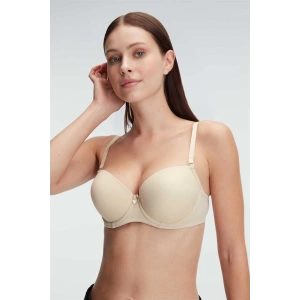 Amora Secret Kadın Fantazi İç Giyim Balenli Destekli Dolgulu Askıları Çıkabilen Günlük Klasik T-Shirt Sütyeni - Şehvetli ve Zarif Tasarım