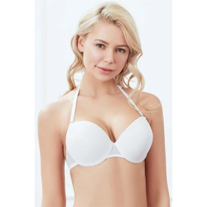 Amora Secret Kadın Fantazi İç Giyim Kadın Balenli Desteksiz Dolgusuz Askıları Çıkabilen Sırtı Şeffaf Sırt Dekoltesi Sütyeni (3747) - Şehvetli ve Zarif Tasarım