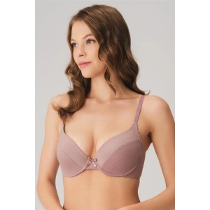 Amora Secret Kadın Fantazi İç Giyim Kadın Balenli Desteksiz Dolgusuz Kol Altı Genişletilmiş Sırtı Yapıştırma Günlük T-Shirt Sütyeni (3781) - Şehvetli ve Zarif Tasarım