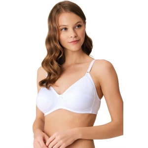 Amora Secret Kadın Fantazi İç Giyim Kadın Pamuklu Balensiz Desteksiz Toparlayıcı Klasik Sütyen (0512) - Şehvetli ve Zarif Tasarım