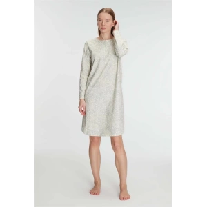 Amora Secret Kadın Fantazi İç Giyim Pamuklu Uzun Kollu Gecelik - Şehvetli ve Zarif Tasarım