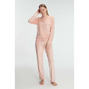 Amora Secret Kadın Fantazi İç Giyim Uzun Kol Sweatshirt ve Pantolon Takım Pijama Takımı - Şehvetli ve Zarif Tasarım