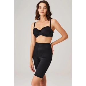Amora Secret Toparlayıcı Bel ve Bacak İnceltici Dikişli Uzun Paçalı Orta Bel Sıkı Şort Korse