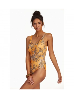 Amora Secret Kadın Fantazi İç Giyim Nakışlı Desenli Fantezi Tanga String - li ve Zarif Tasarım