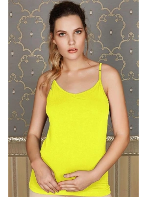 Amora Secret Kadın Pamuklu İp Askılı Atlet (0299)