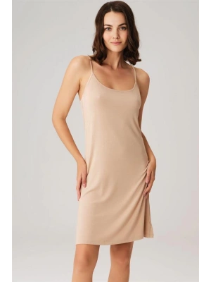 Amora Secret Kadın Viskon İnce İp Askılı Kısa Elbise Altı Kombinezon (0625)