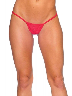 Amora Secret Kırmızı Dantelli Tanga TM1166