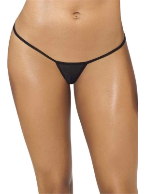 Amora Secret Siyah Tül Tanga TM1114