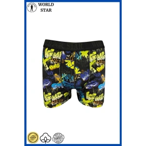 Amora Secret Likralı Pamuklu Renkli Erkek Boxer