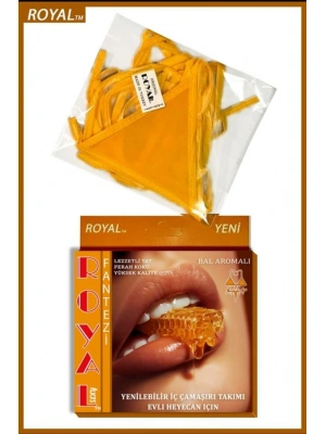 Amora Secret Fantezi Tüketilebilen Yenilebilir Bal Aromalı İç Çamaşırı Takımı