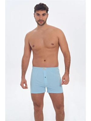 Amora Secret Kadın Fantazi İç Giyim Erkek Pamuklu Önden Düğmeli Klasik Bokser - li ve Zarif Tasarım