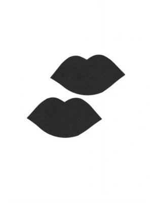 Amora Secret Kadın Fantazi İç Giyim Siyah Dudak Şeklinde Fantezi Göğüs Ucu Kapatıcı - li ve Zarif Tasarım