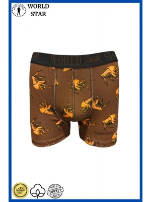 Amora Secret Likralı Pamuklu Renkli Erkek Boxer