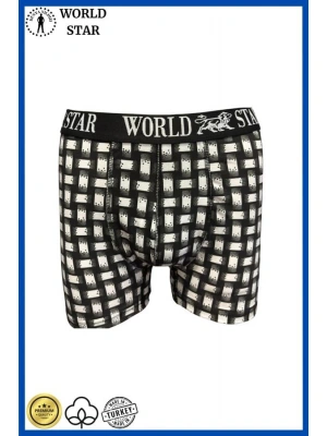 Amora Secret Likralı Pamuklu Renkli Erkek Boxer