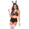 Amora Secret Kadın Fantazi İç Giyim Yüksek Bel Dantel İşlemeli Fantezi Tavşan Kostümü - Şehvetli ve Zarif Tasarım