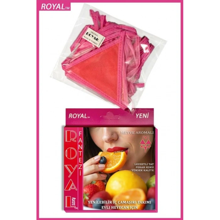 Amora Secret Fantezi Tüketilebilen Yenilebilir Tropikal Aromalı İç Çamaşırı Takımı