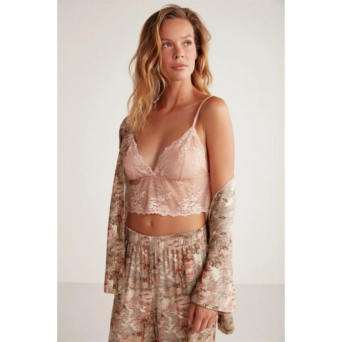 Catherines Lüx Mood 3lü Pijama Takım