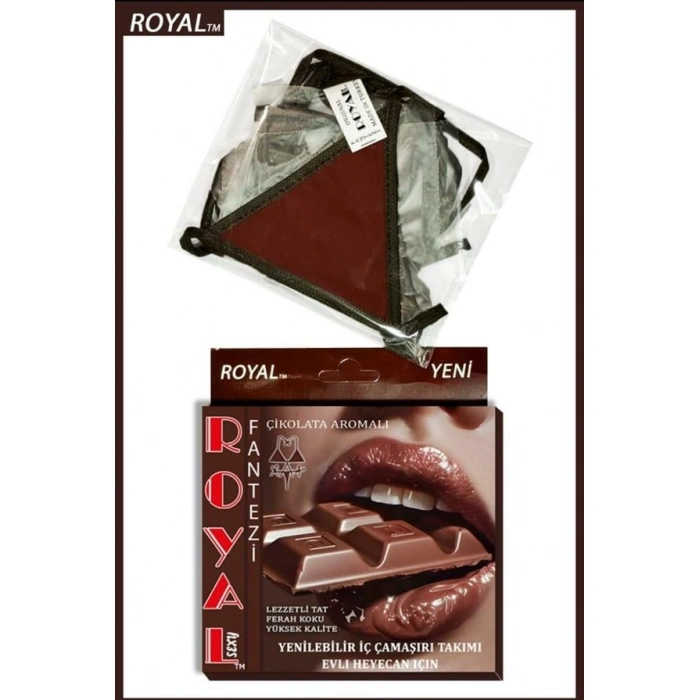 ÖZEL TASARIM FANTEZI TÜKETILEBILEN YENILEBILIR ÇIKOLATALI AROMALI İÇ ÇAMAŞIRI TAKIMI