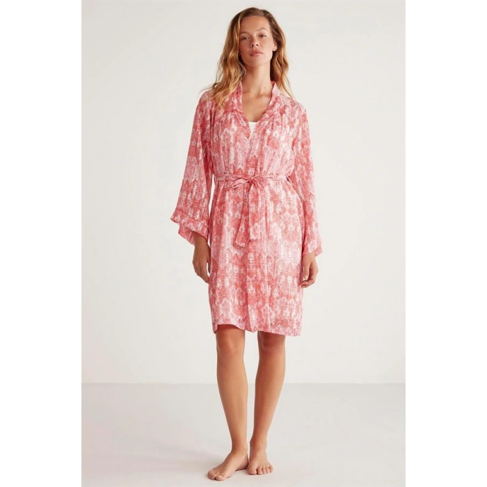 ÖZEL TASARIM PENYE MOOD DESENLI SABAHLIK TAKIM