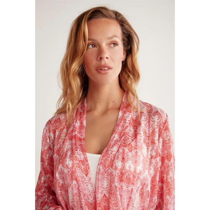 ÖZEL TASARIM PENYE MOOD DESENLI SABAHLIK TAKIM