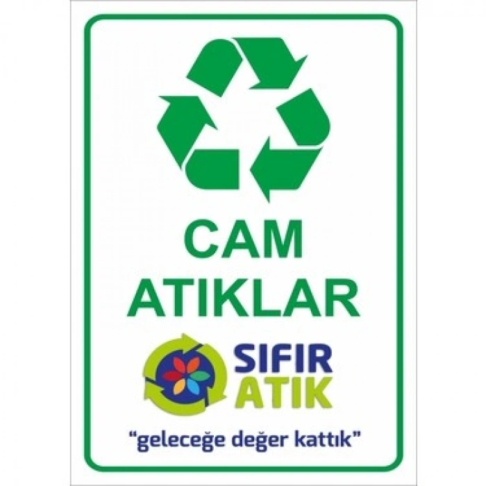 Sıfır Atık Etiketi(25x35 cm)
