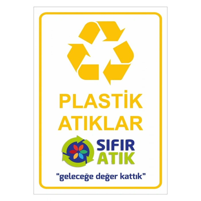 Sıfır Atık Etiketi(25x35 cm)