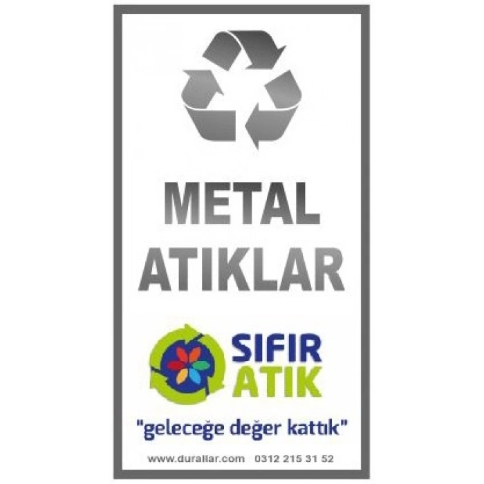 Sıfır Atık Etiketi(25x35 cm)