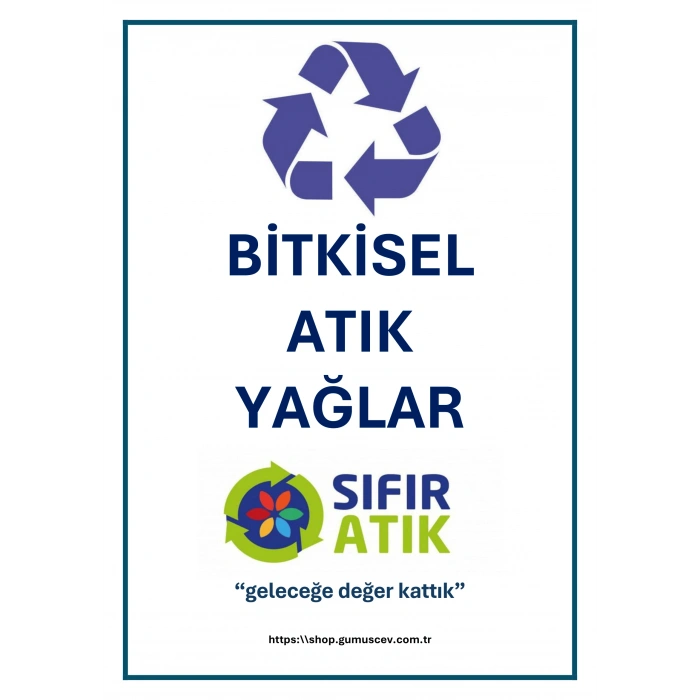 Sıfır Atık Etiketi(25x35 cm)