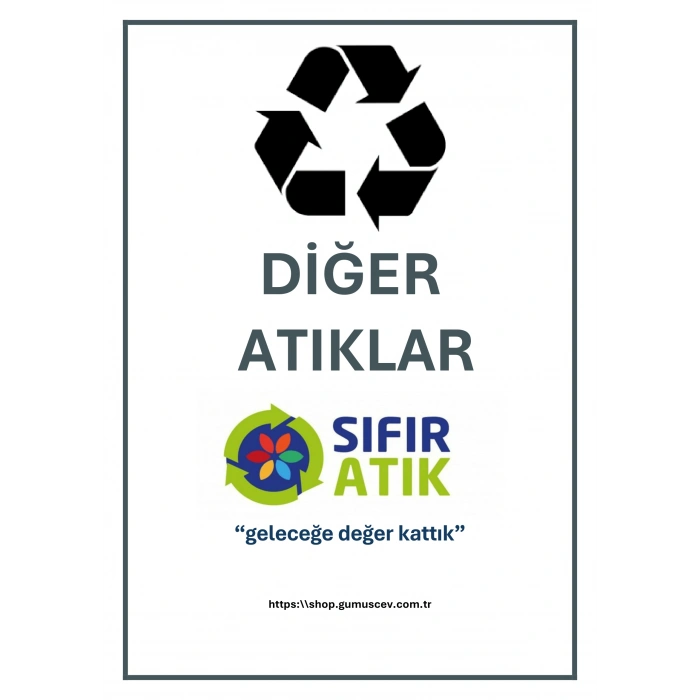 Sıfır Atık Etiketi(25x35 cm)