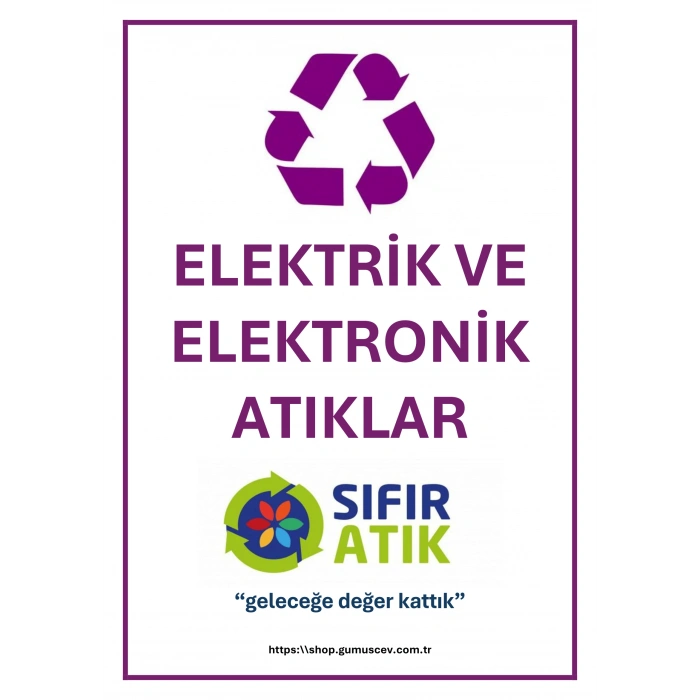 Sıfır Atık Etiketi(25x35 cm)