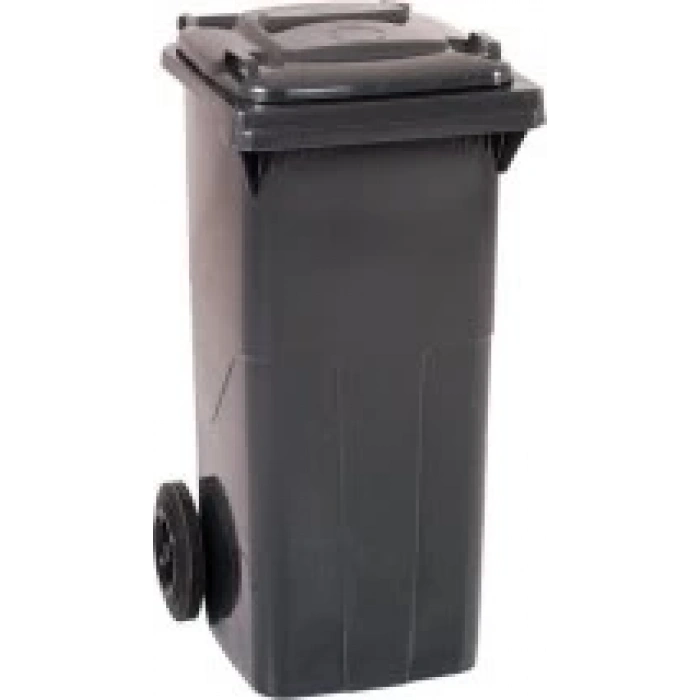 PLASTİK ÇÖP KONTEYNERİ 120 LT GRİ