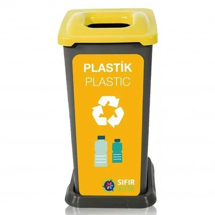 SIFIR ATIK KUTUSU GRİ 70 LİTRE