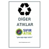 Sıfır Atık Etiketi(25x35 cm)