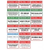 ATIK ETİKETLERİ 20x30 CM