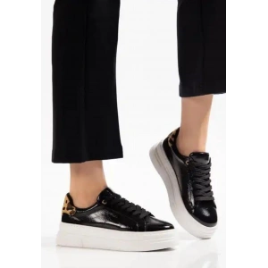 Jetan Siyah Rugan Bağcıklı Spor Ayakkabı