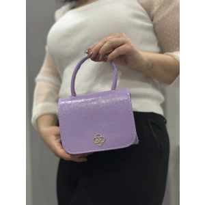 Lila cilt krash çanta