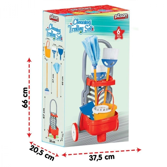 07 620 Arabalı Temizlik Seti