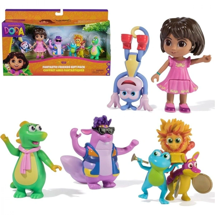 1007773 Sun-spm-figür Set Dora Ve Harika Arkadaşları (dora)