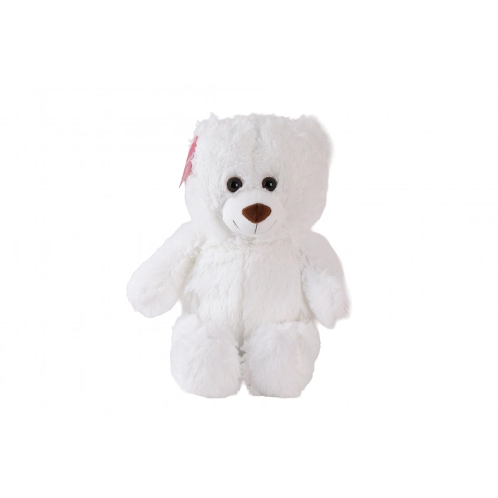1216b Puffy Salaş Ayı 45 Cm Beyaz