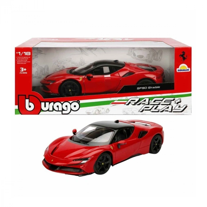 16015 1:18 Ferrari Sf90 Stradale Model Araba -sunman