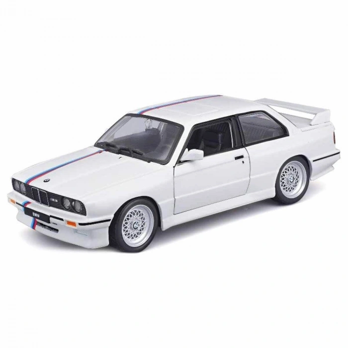 21100 Burago 1:24 Bmw M3 1988 Model Araba