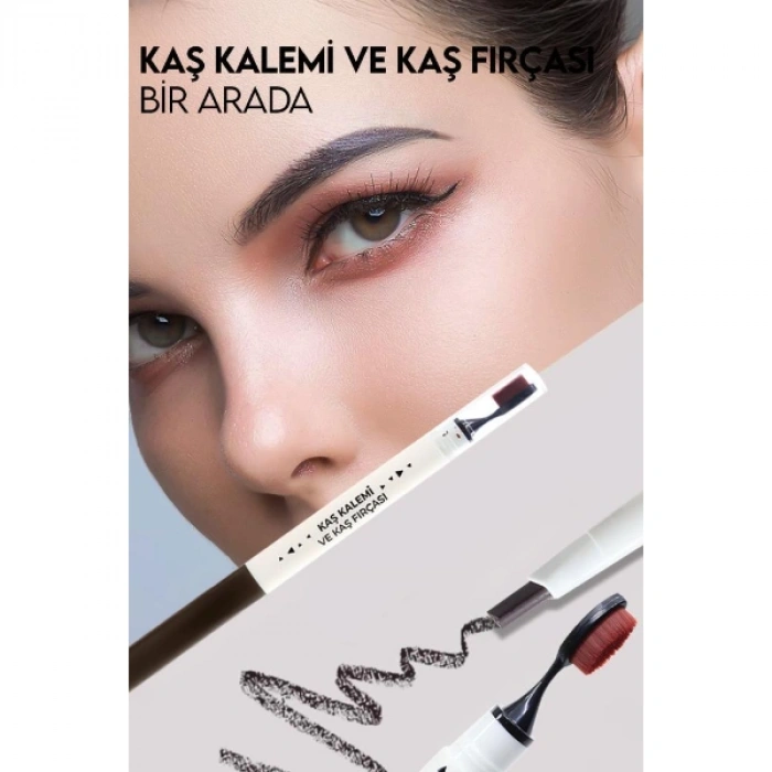 3lü Kaşık Fırçalı Kaş Kalemi Seti