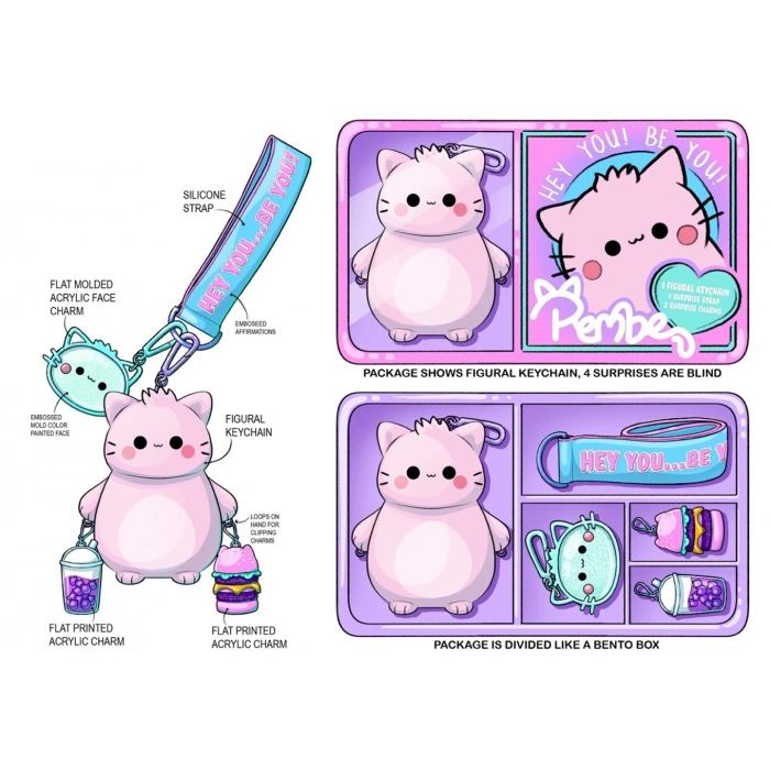 40313 Pembe Mystery Bento Box