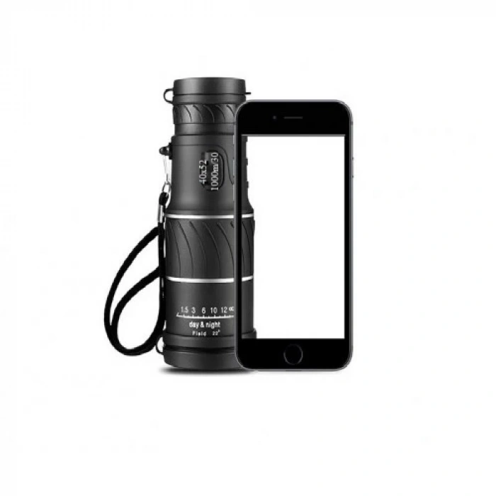 40x52 Tek Gözden İzlenebilen Teleskop Modelinde Monoküler Dürbün,