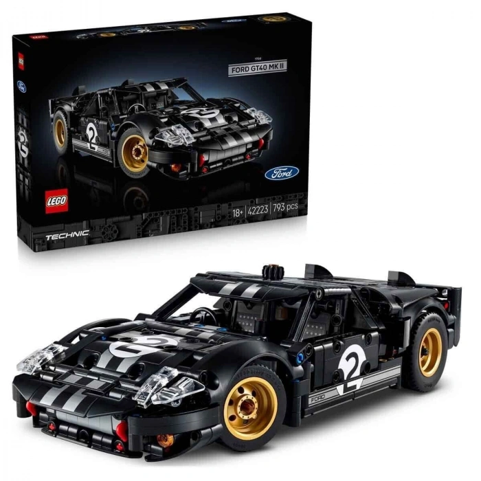 42223 Lego Technic 1966 Ford Gt40 Mkıı 793 Parça +18 Yaş