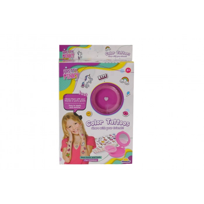 4791 Sun-yfn-prp-hobi Set Renkli Dövmeler