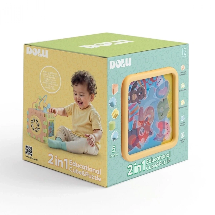 5292 Oyuncak Educatıonal Cube Puzzle