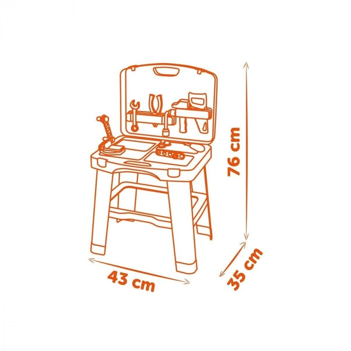 7600360734 B+d Bricolo Smart Workbench