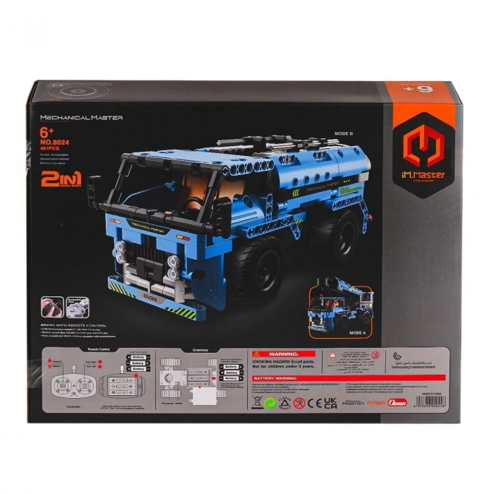 8024 Sun-ımm Rc Vinç 2in1 2 4ghz Mv 401 Prç