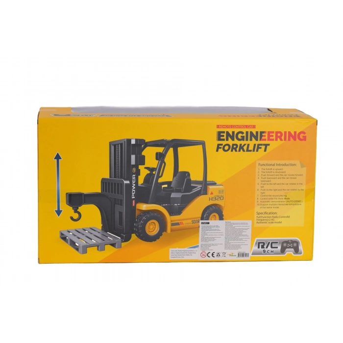 93309 Şarjlı Kumandalı 9 Kanal Forklift